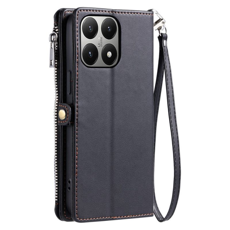 Folio-hoesje Xiaomi 15t Telefoonhoesje 8 Kaartsleuven