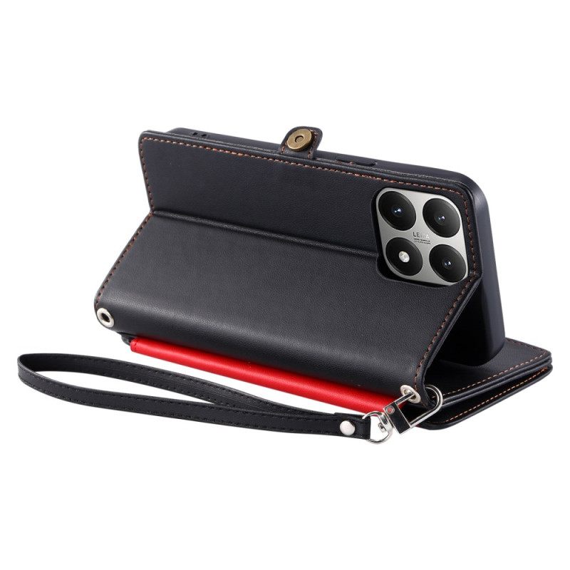 Folio-hoesje Xiaomi 15t Telefoonhoesje 8 Kaartsleuven