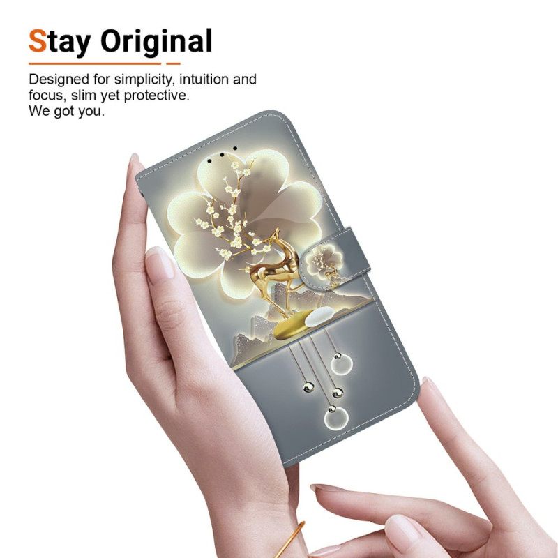 Folio-hoesje Xiaomi 15t Telefoonhoesje Sikahertpatroon