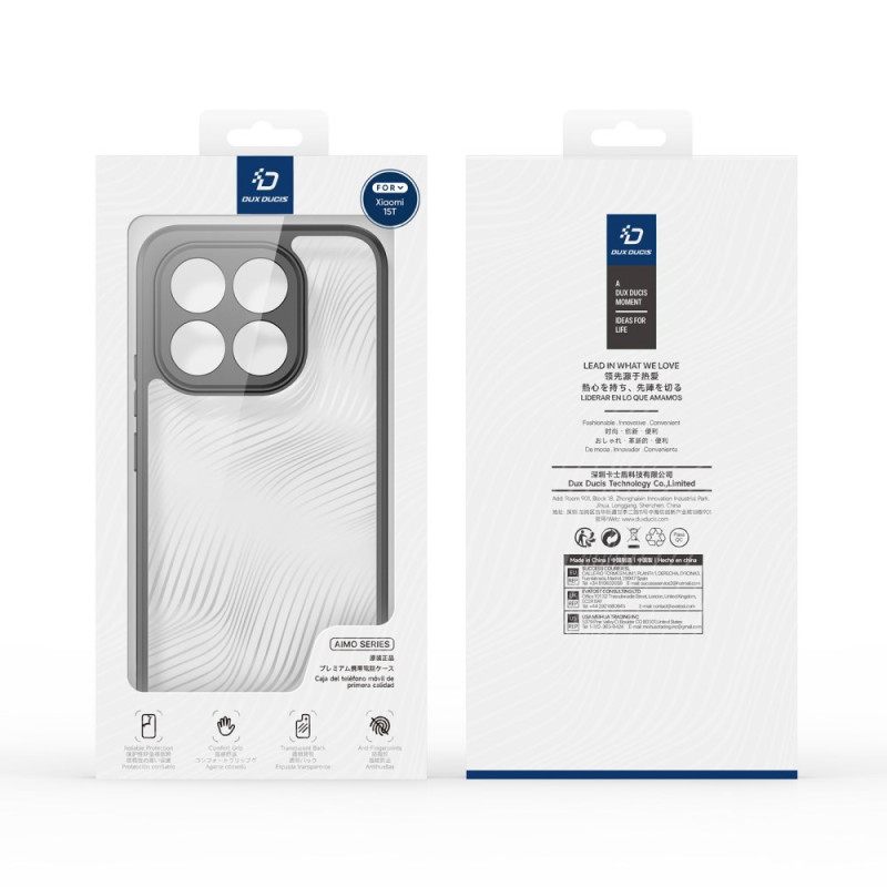 Hoesje Xiaomi 15t Aimo-serie Dux Ducis Bescherming Hoesje
