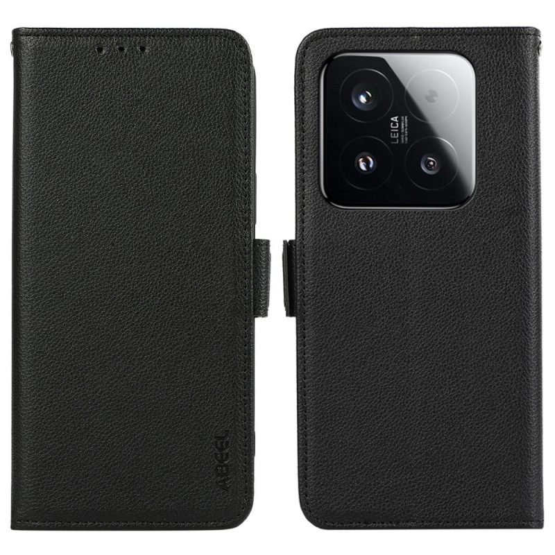 Leren Hoesje Voor Xiaomi 15t Abeel