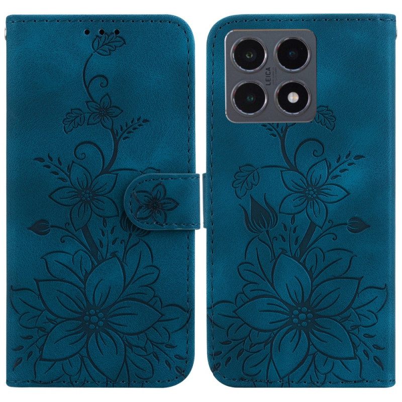 Leren Hoesje Voor Xiaomi 15t Lily
