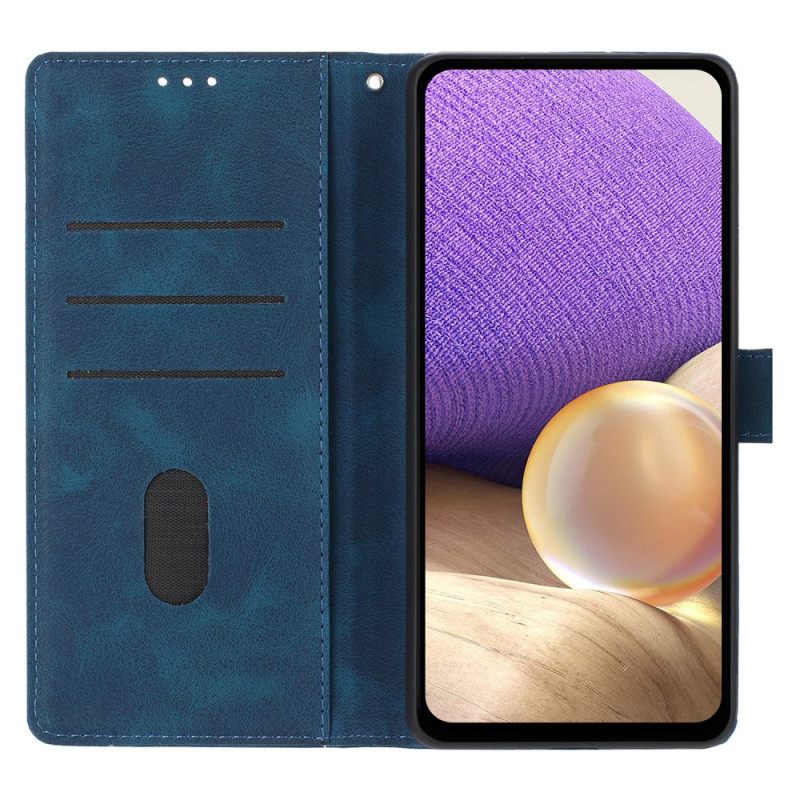 Leren Hoesje Xiaomi 15t Driehoekig Patroon