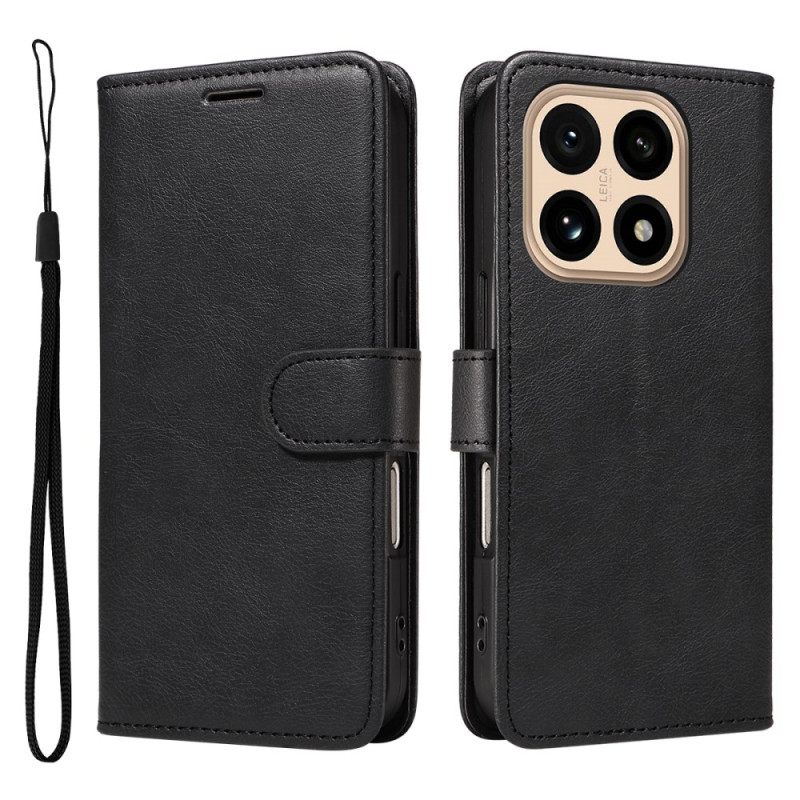 Leren Hoesje Xiaomi 15t Leer-effect Bescherming Hoesje