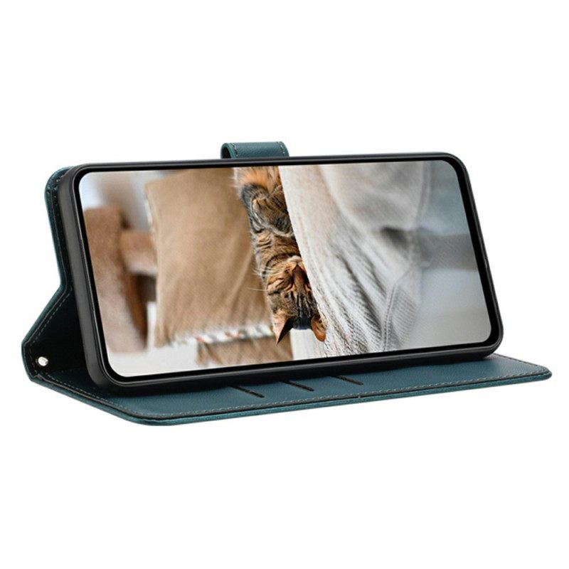 Leren Hoesje Xiaomi 15t Stapel Katten Met Bandje