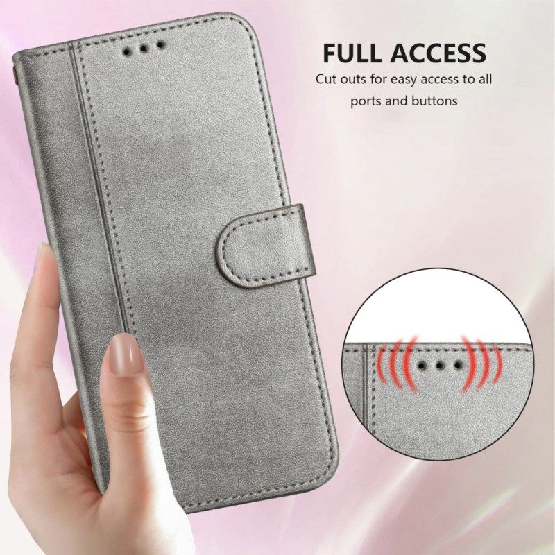 Leren Hoesje Xiaomi 15t Vintage Portemonnee Bescherming Hoesje