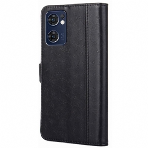 Case voor Oppo Find X5 Lite Bescherming Folio-hoesje Ulrich Kunstleer