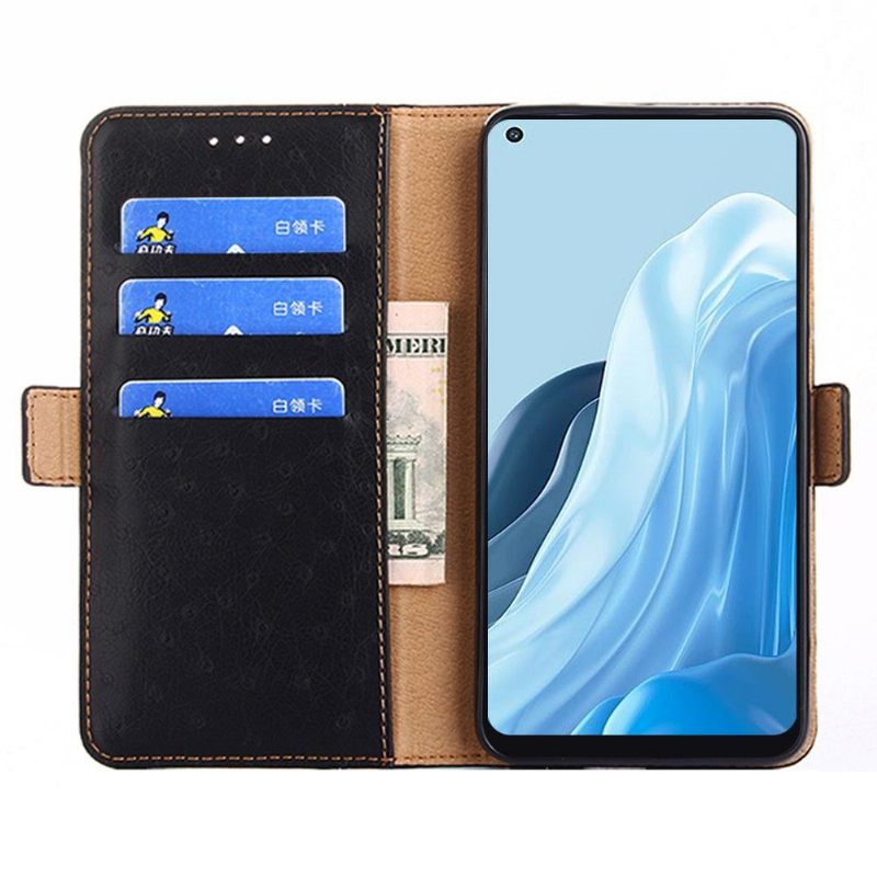 Case voor Oppo Find X5 Lite Bescherming Folio-hoesje Ulrich Kunstleer