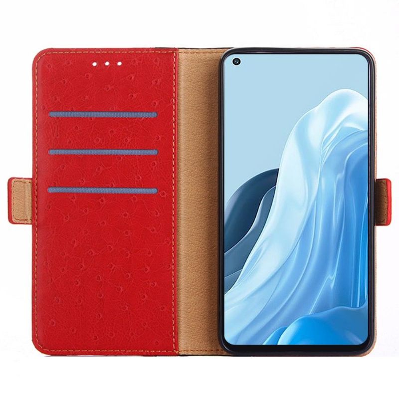 Case voor Oppo Find X5 Lite Bescherming Folio-hoesje Ulrich Kunstleer