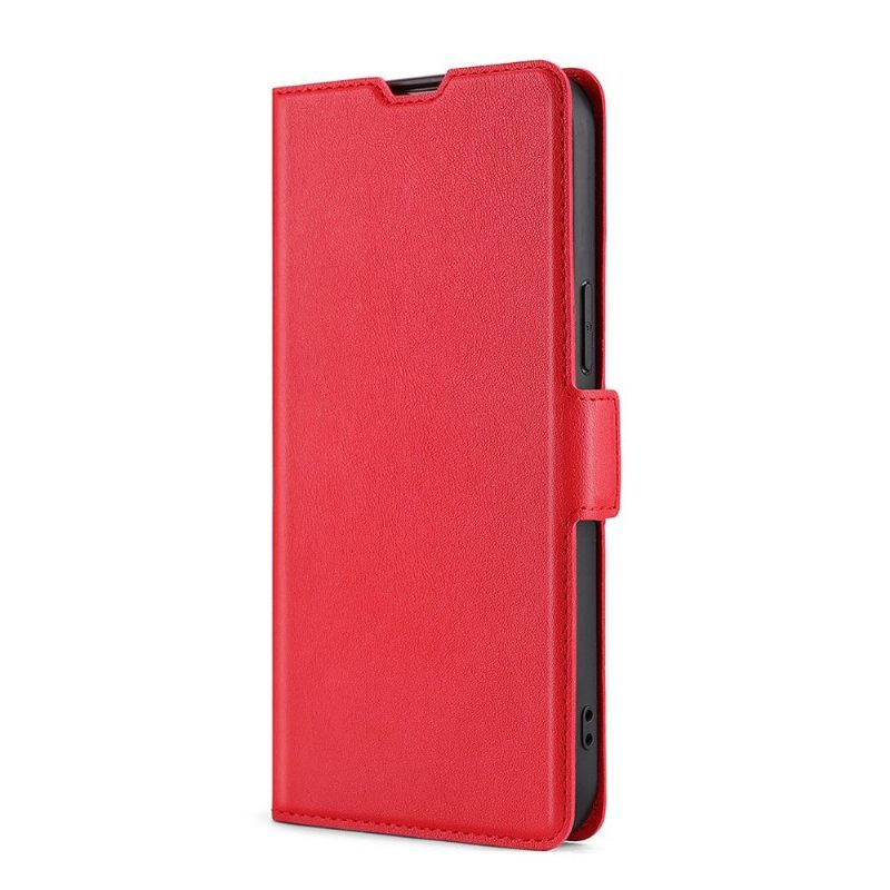 Folio-hoesje voor Oppo Find X5 Lite Anti-fall Kunstleer Minimalistisch Bedrijf