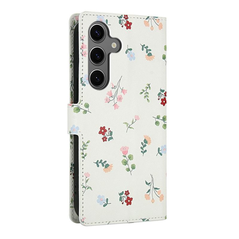 Bescherming Hoesje Samsung Galaxy S25 Fe Bloemenkoord