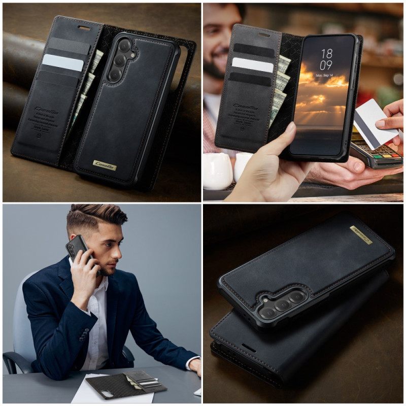 Bescherming Hoesje Samsung Galaxy S25 Fe Portemonnee Met Afneembare Hoes Rfid