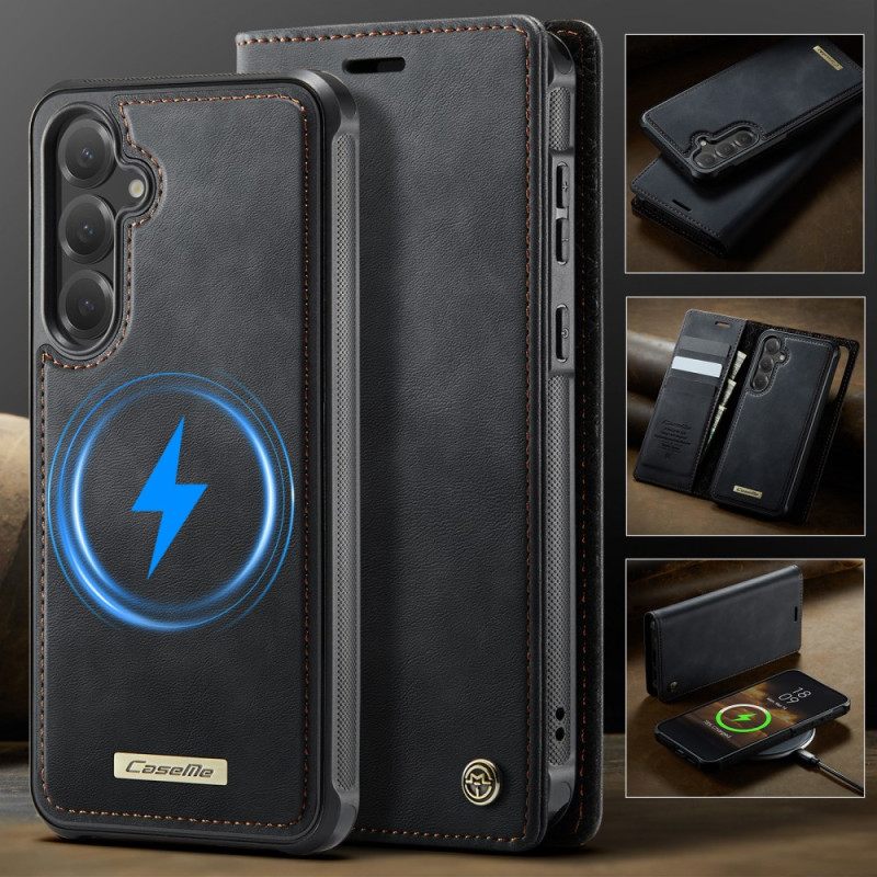 Bescherming Hoesje Samsung Galaxy S25 Fe Portemonnee Met Afneembare Hoes Rfid