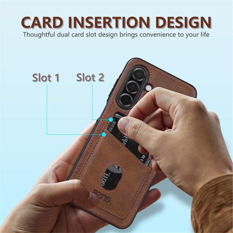 Cover Hoesje Samsung Galaxy S25 Fe Telefoonhoesje Azns Kaarthouder