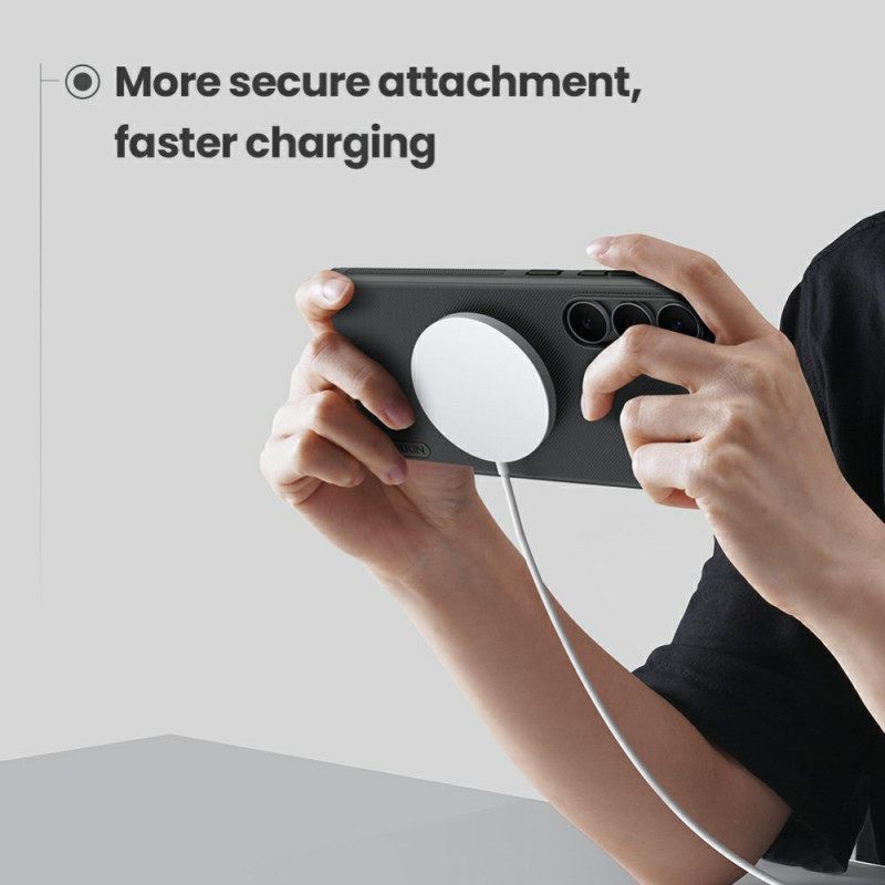 Cover Hoesje Samsung Galaxy S25 Fe Telefoonhoesje Compatibel Met Magsafe Frosted Shield Pro Nillkin