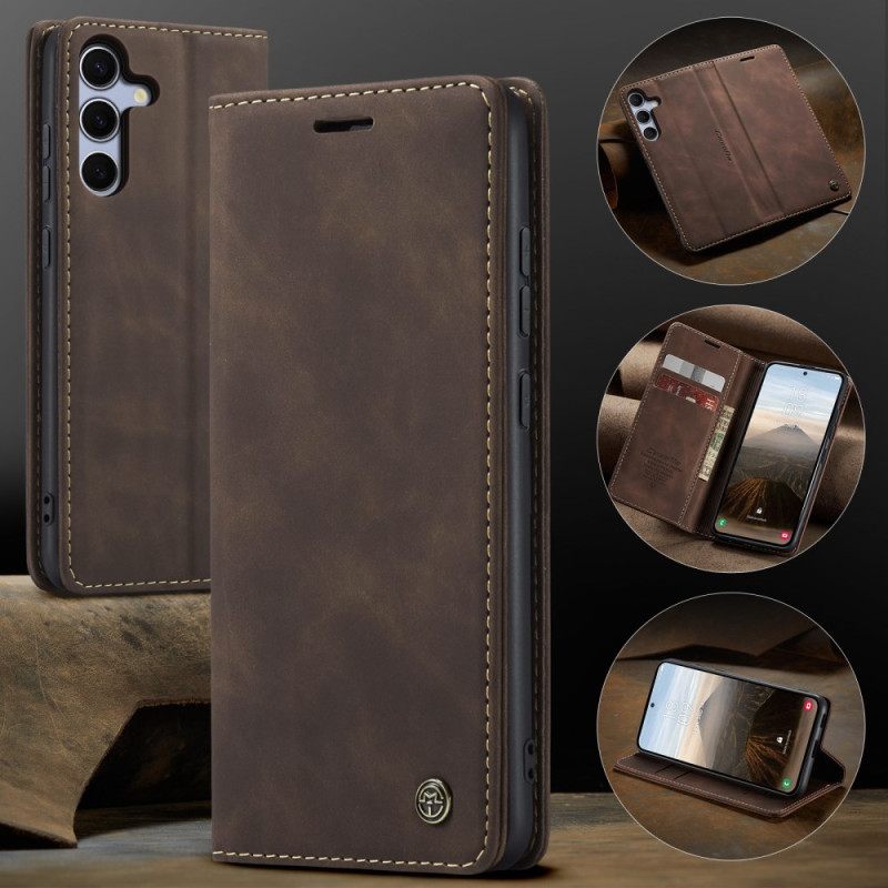 Folio-hoesje Samsung Galaxy S25 Fe Caseme Bescherming Hoesje