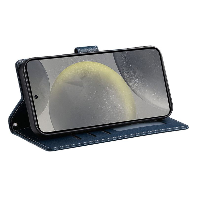 Folio-hoesje Samsung Galaxy S25 Fe Effen Leereffect