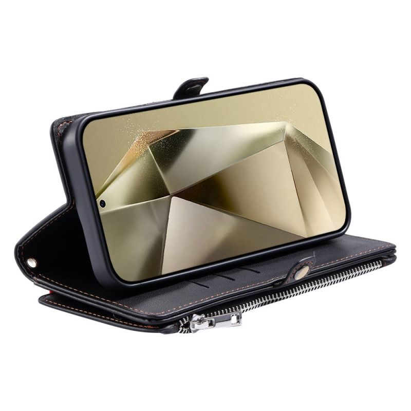 Folio-hoesje Samsung Galaxy S25 Fe Premium Portemonnee