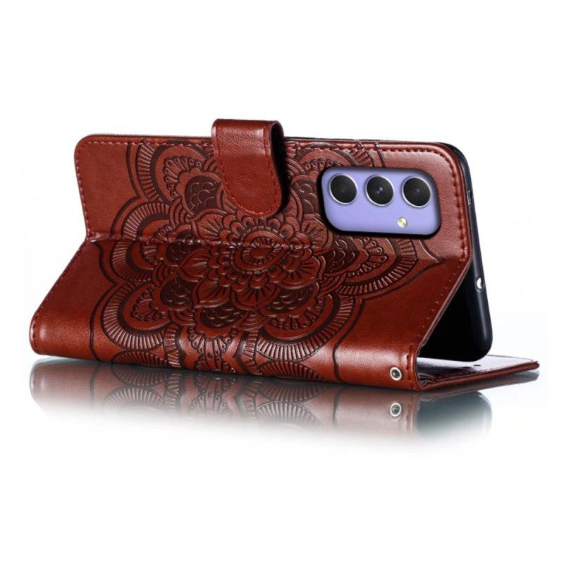 Folio-hoesje Samsung Galaxy S25 Fe Telefoonhoesje Mandala-patroon