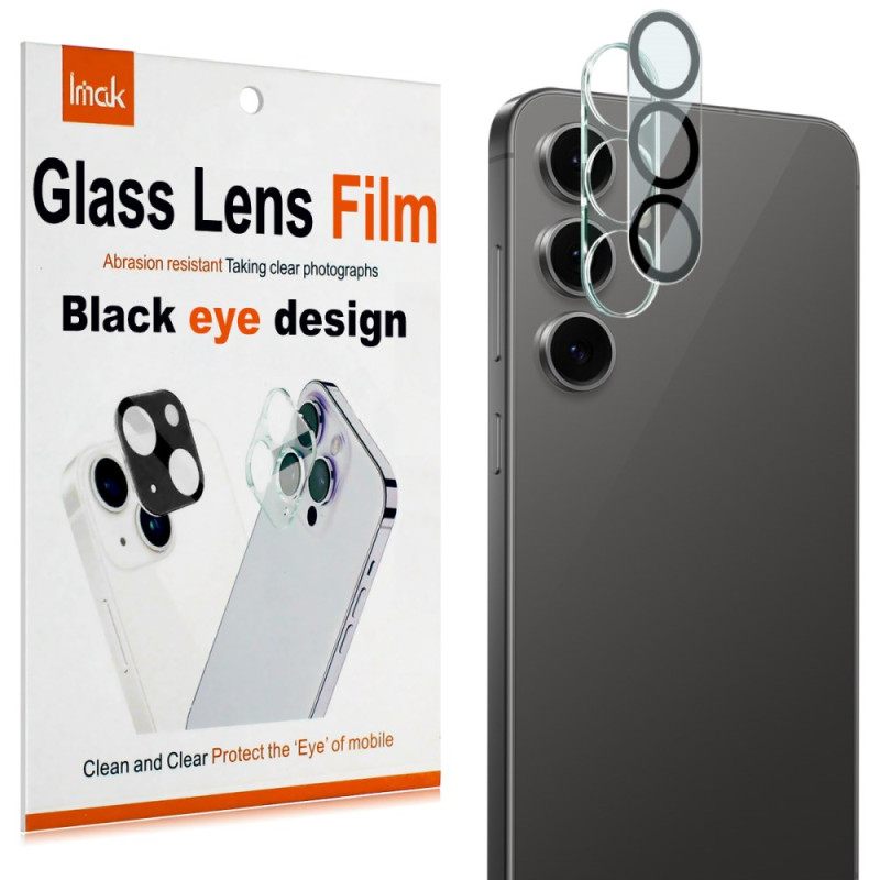 Gehard Glazen Lensbeschermer Voor Samsung Galaxy S25 Fe (zwart Cirkeldesign) Imak