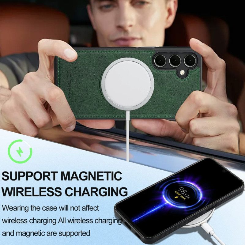 Hoesje Samsung Galaxy S25 Fe Afneembare Magnetische Kaarthouder