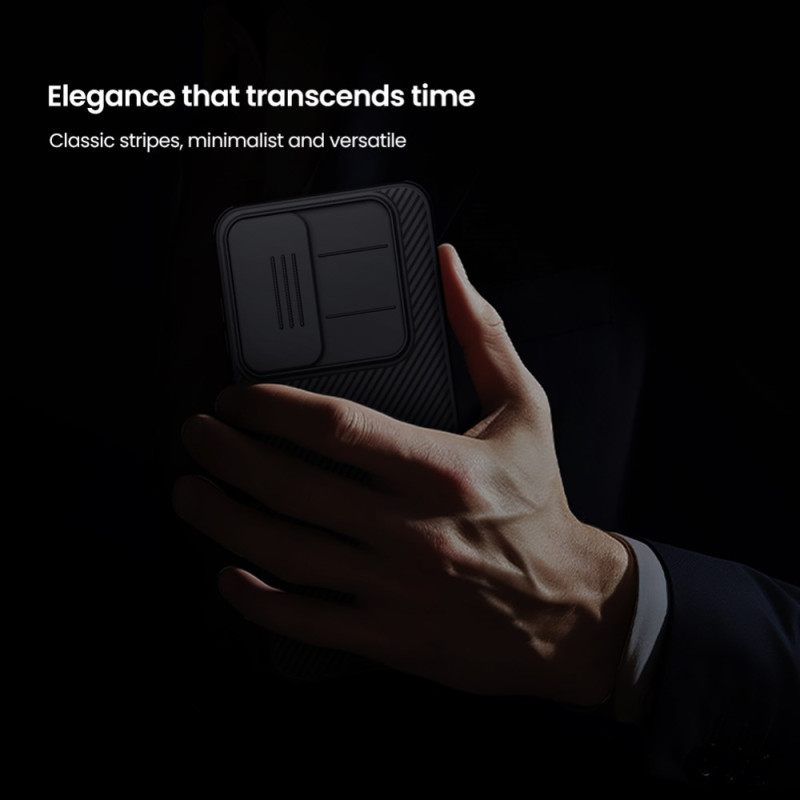 Hoesje Samsung Galaxy S25 Fe Camshield Pro Series Nillkin Bescherming Hoesje