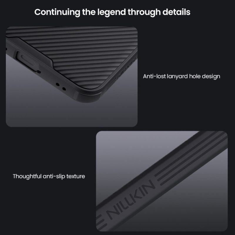 Hoesje Samsung Galaxy S25 Fe Camshield Pro Series Nillkin Bescherming Hoesje