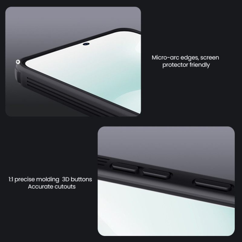 Hoesje Samsung Galaxy S25 Fe Camshield Pro Series Nillkin Bescherming Hoesje