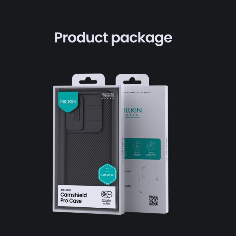 Hoesje Samsung Galaxy S25 Fe Camshield Pro Series Nillkin Bescherming Hoesje