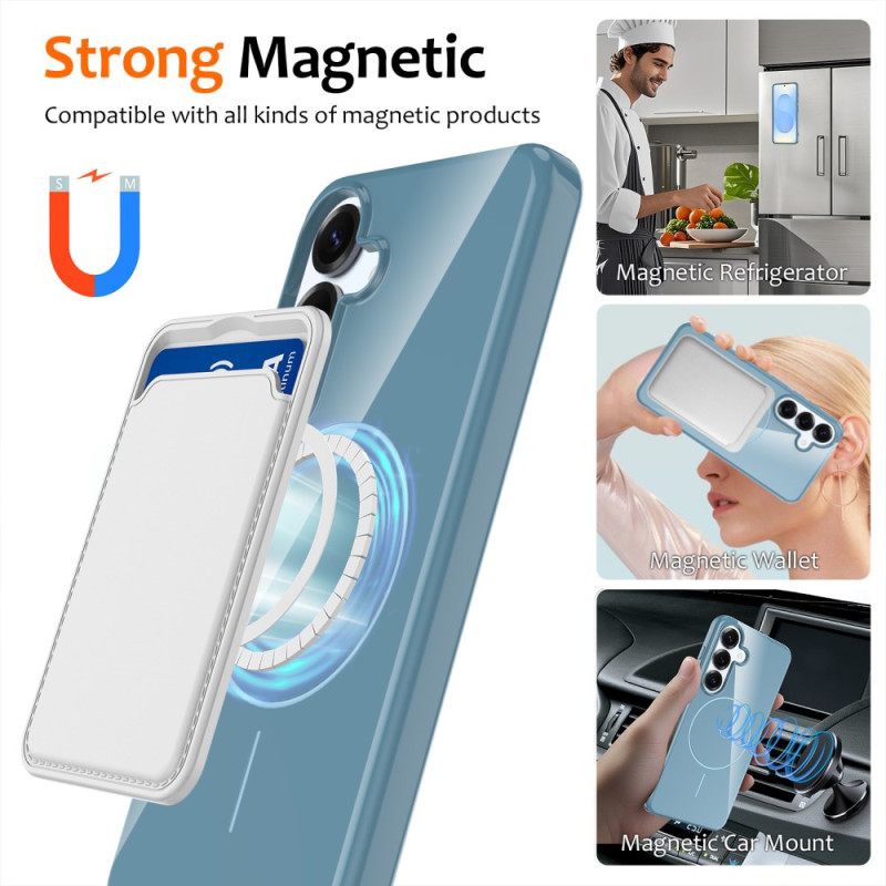 Hoesje Samsung Galaxy S25 Fe Compatibel Met Magsafe Met Polsbandje