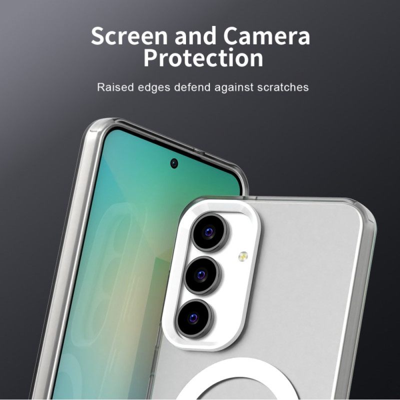 Hoesje Samsung Galaxy S25 Fe Magsafe Anti-val Compatibel