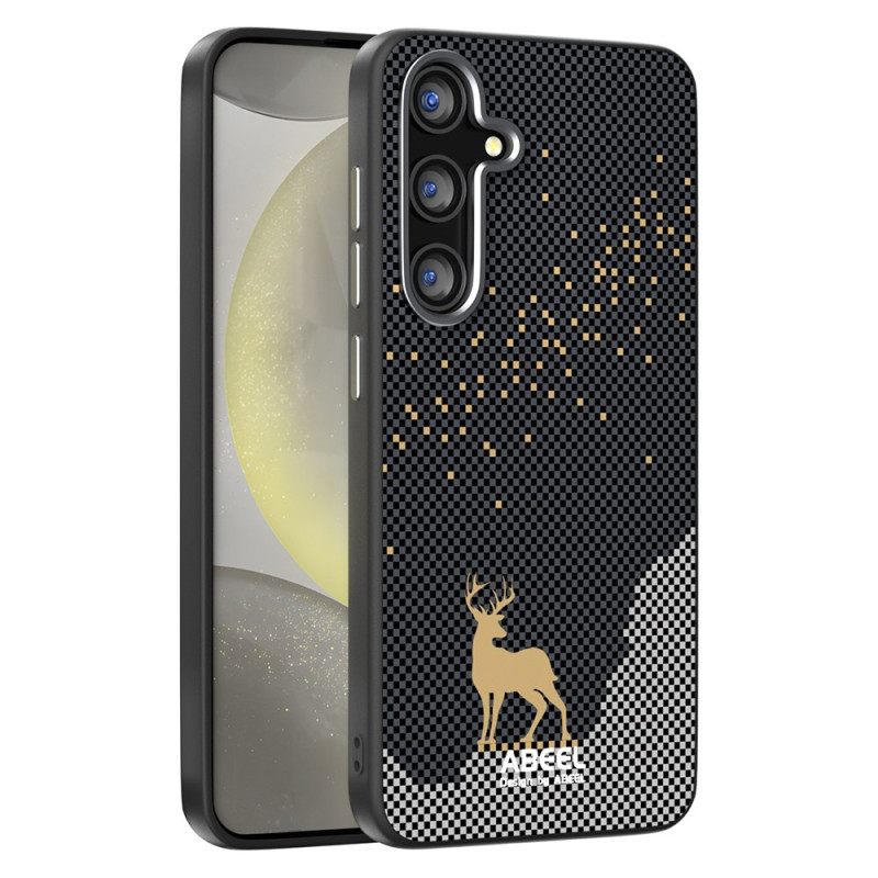 Hoesje Samsung Galaxy S25 Fe Magsafe Compatibel Abeel-patroon Bescherming Hoesje