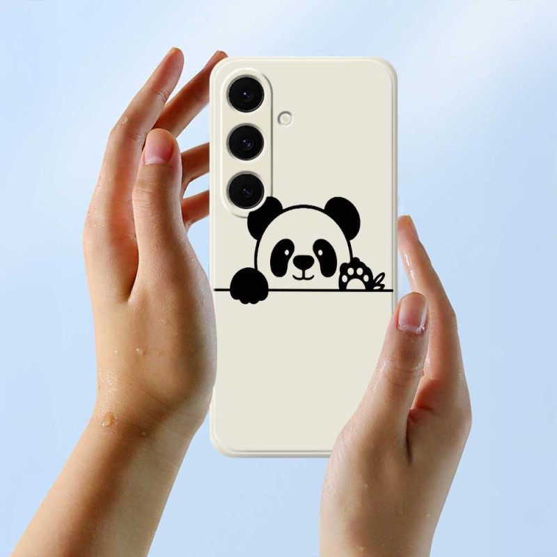 Hoesje Samsung Galaxy S25 Fe Siliconen Met Panda