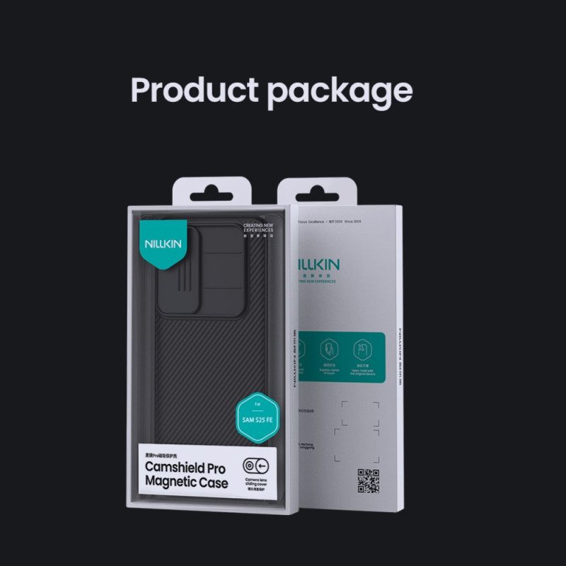 Hoesje Voor Samsung Galaxy S25 Fe Compatibel Met Magsafe Camshield Pro Nillkin