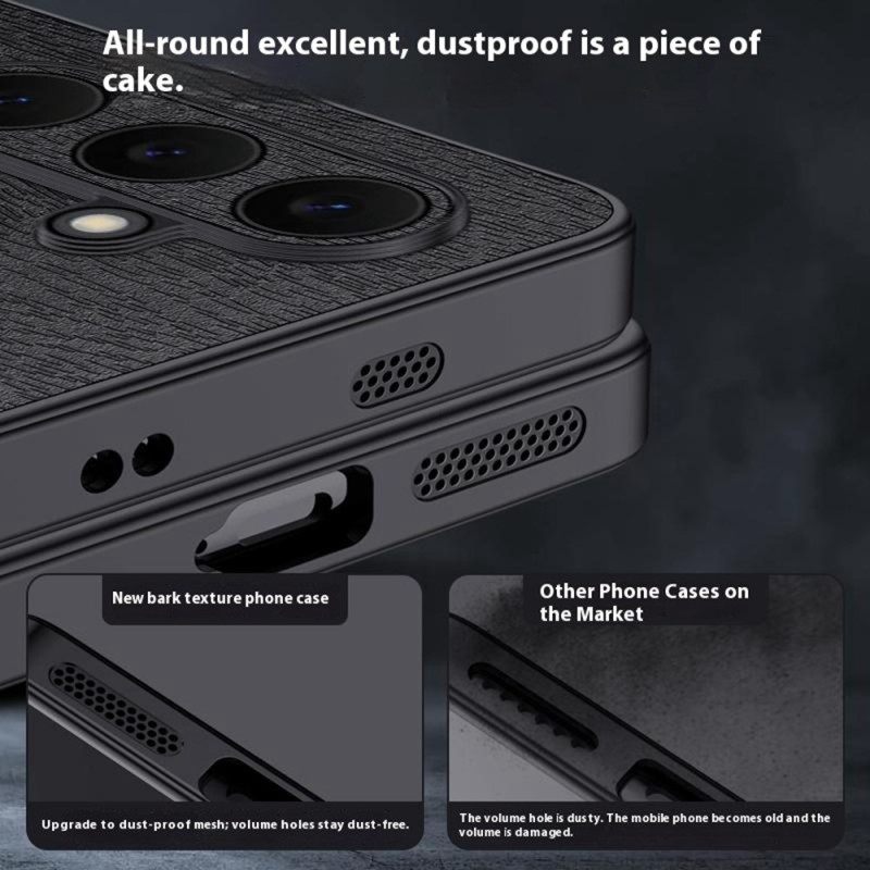 Hoesje Voor Samsung Galaxy S25 Fe Houtnerf