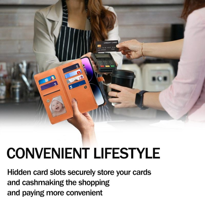 Leren Hoesje Samsung Galaxy S25 Fe Galaxy-serie Eseble