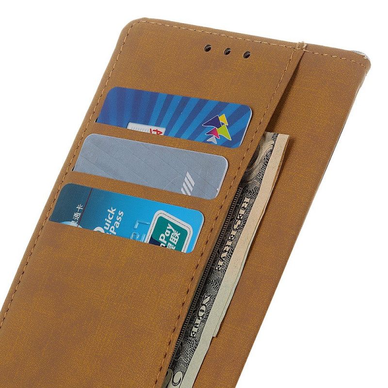Leren Hoesje Voor Samsung Galaxy S25 Fe Effen