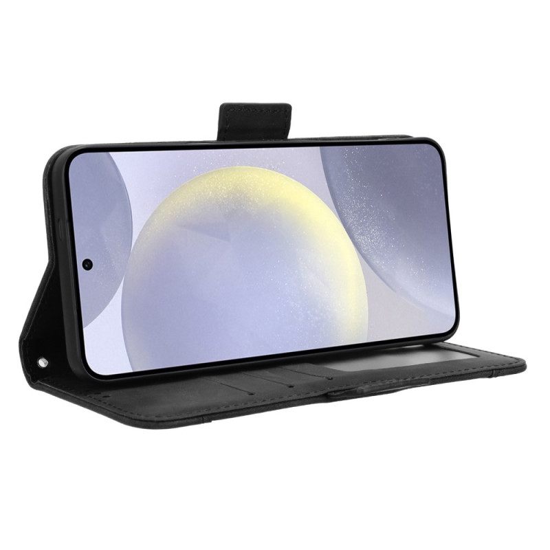 Leren Hoesje Voor Samsung Galaxy S25 Fe Meerdere Kaartsleuven