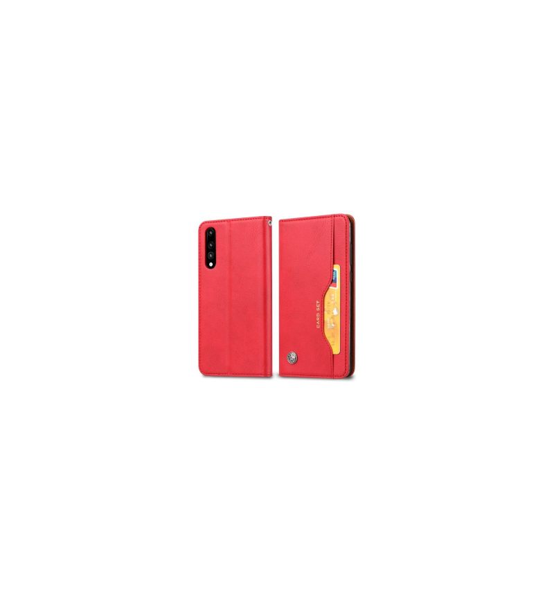 Folio-hoesje voor Huawei P20 Pro Anti-fall Standaardkoffer