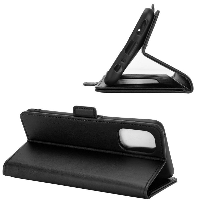 Cover voor Realme 7 Pro Portemonnee Leren Mat Kunstleer Cover