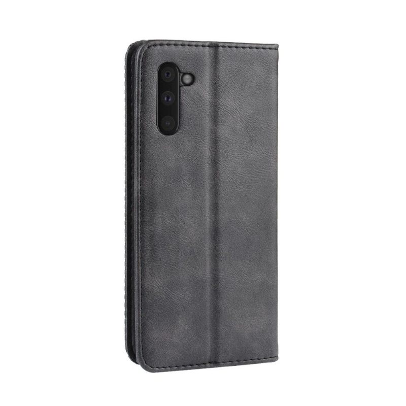 Folio-hoesje voor Samsung Galaxy Note 10 Anti-fall Leer In Cirénius-stijl