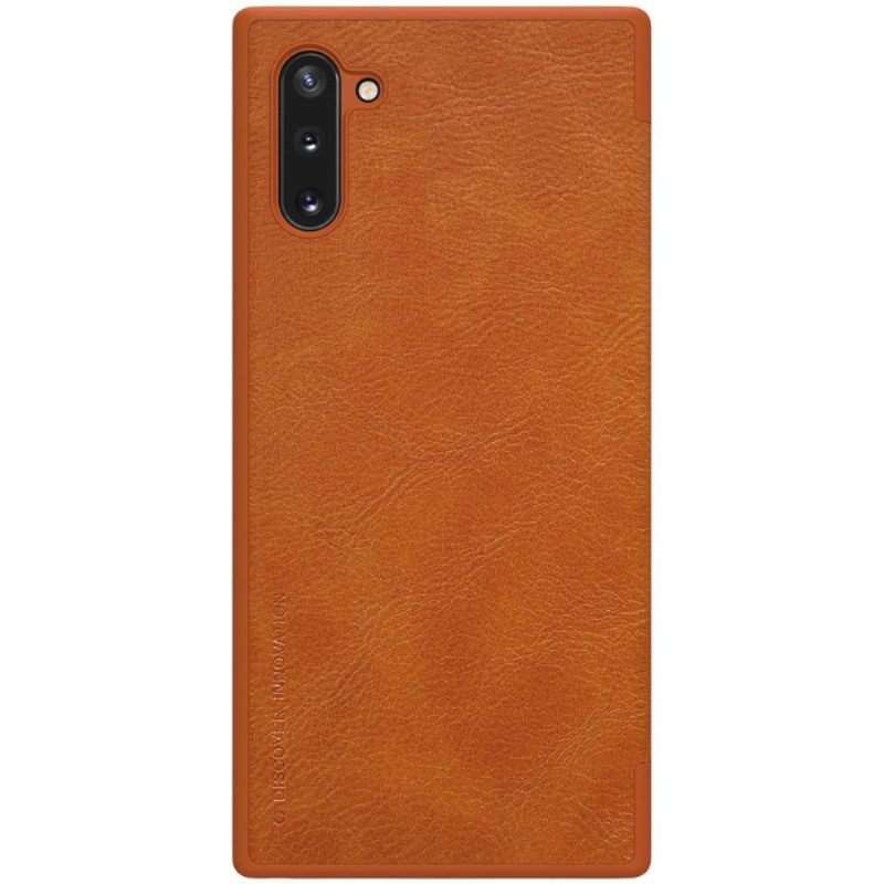 Folio-hoesje voor Samsung Galaxy Note 10 Anti-fall Nillkin Qin Kunstleer