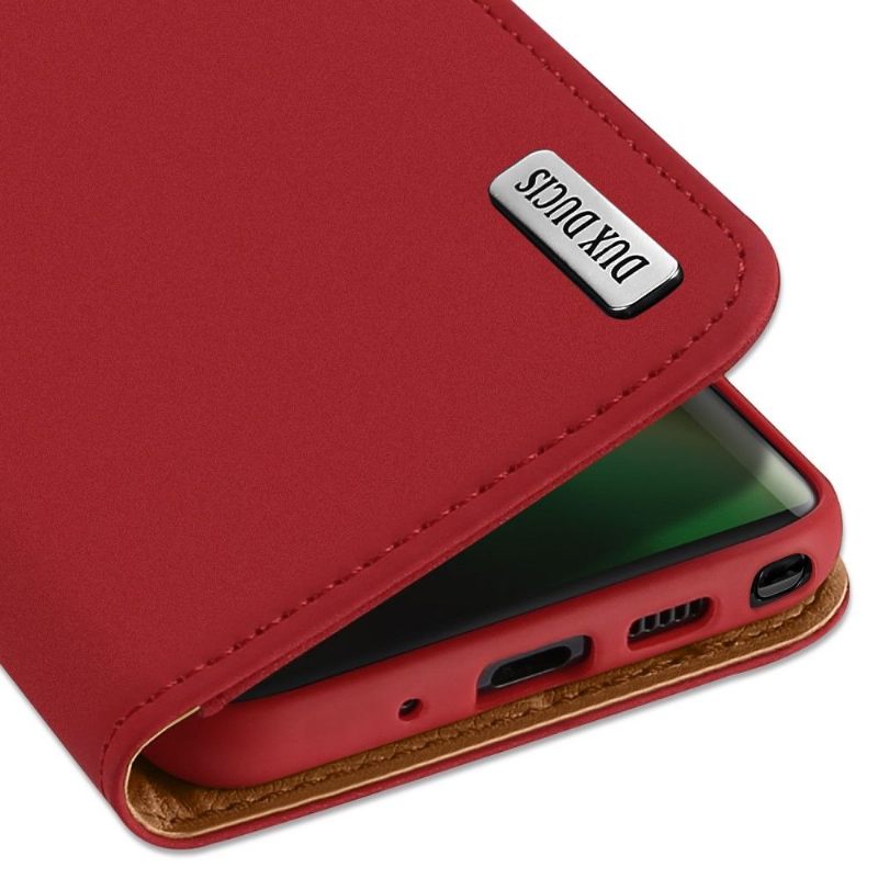 Folio-hoesje voor Samsung Galaxy Note 10 Dux Ducis Premium Leer