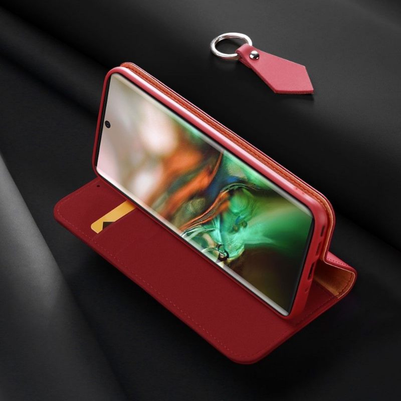 Folio-hoesje voor Samsung Galaxy Note 10 Dux Ducis Premium Leer