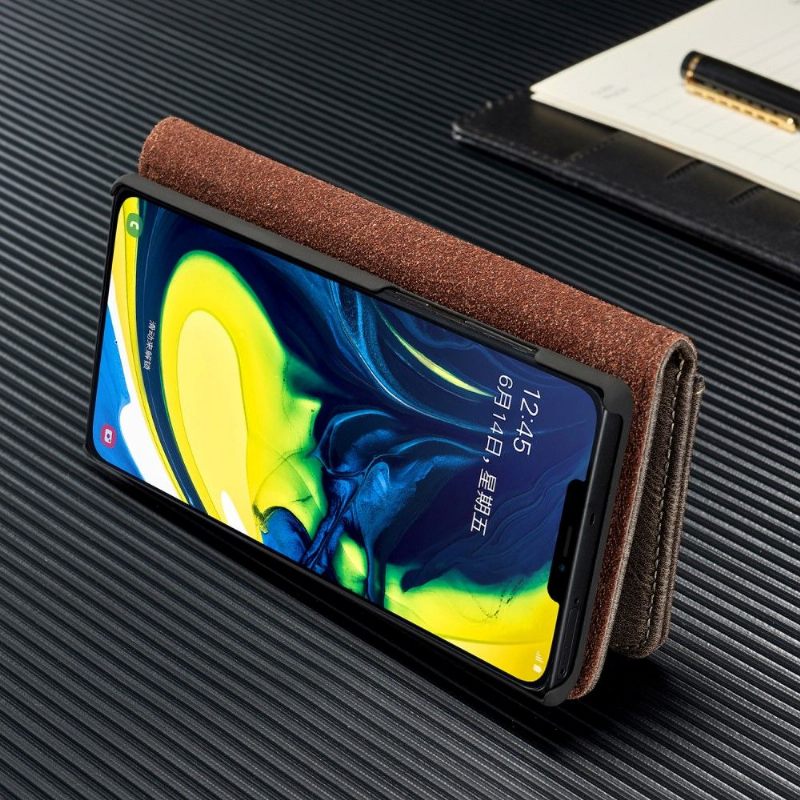 Hoesje Folio-hoesje voor Samsung Galaxy Note 10 Portemonnee Leren Met Verwijderbare Schaal