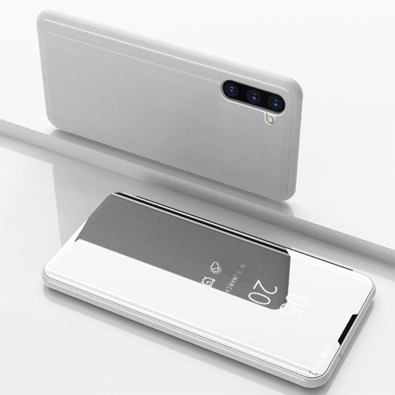 Hoesje voor Samsung Galaxy Note 10 Folio-hoesje Spiegeleffect