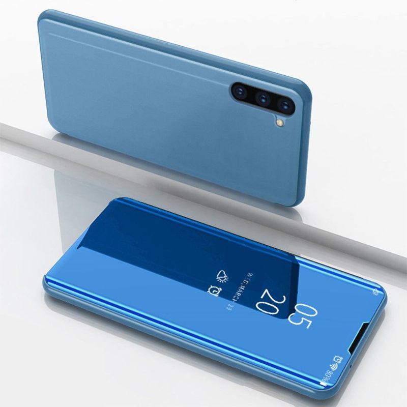 Hoesje voor Samsung Galaxy Note 10 Folio-hoesje Spiegeleffect
