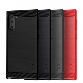 Hoesje voor Samsung Galaxy Note 10 Geborsteld Effect Mofi