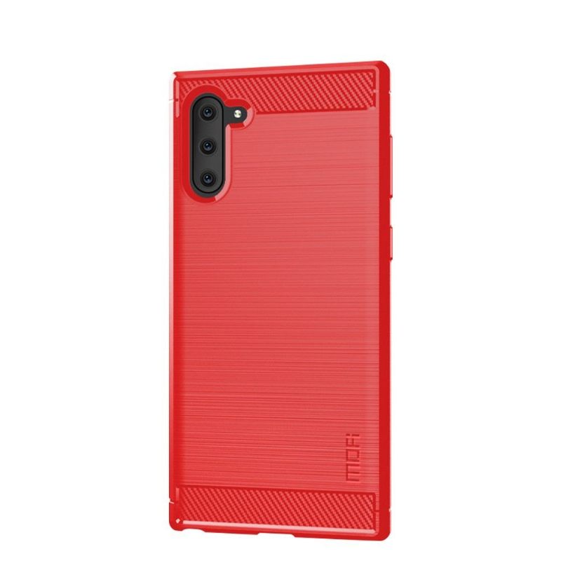 Hoesje voor Samsung Galaxy Note 10 Geborsteld Effect Mofi