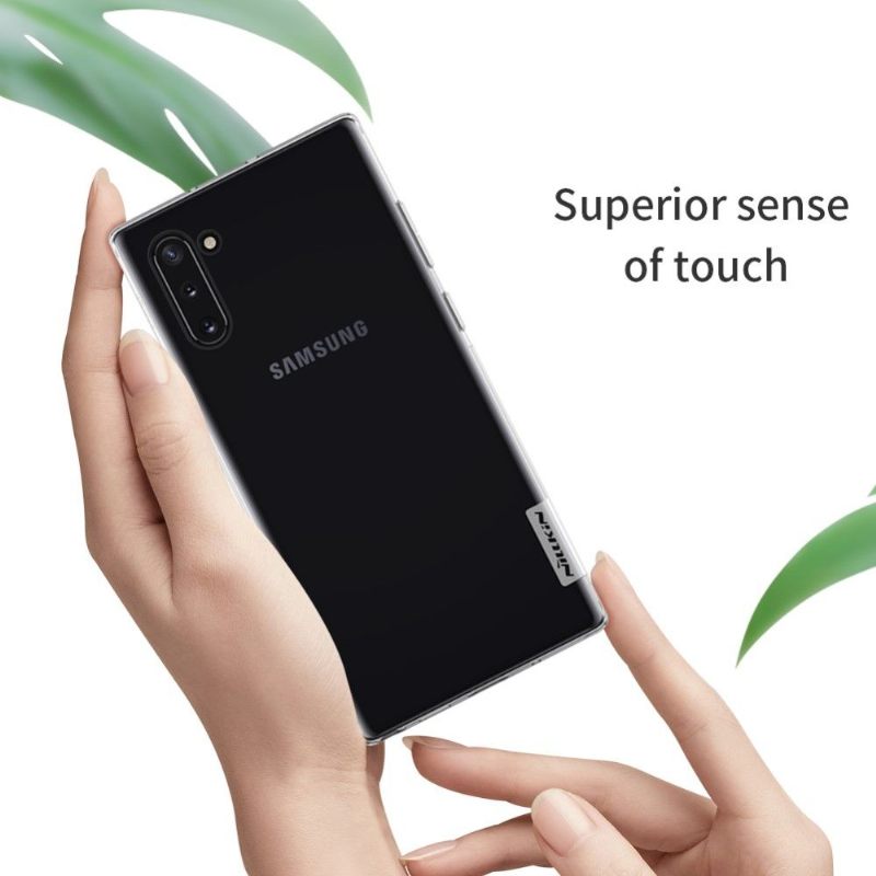 Hoesje voor Samsung Galaxy Note 10 Heldere Natuurlijke Gel